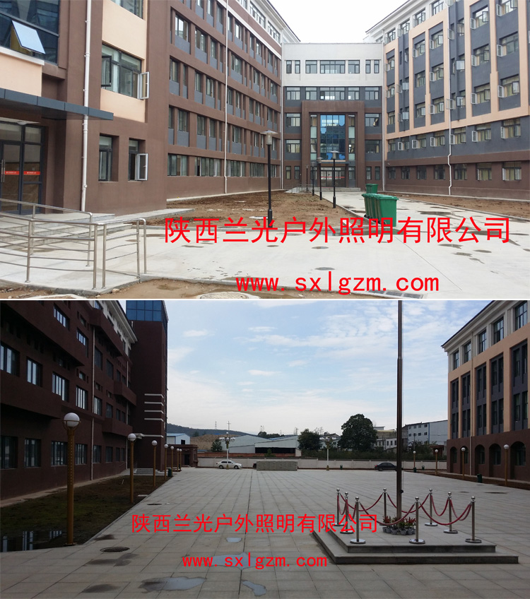 陜西學(xué)校庭院景觀(guān)燈